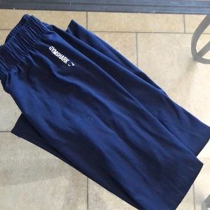 Large blue gymshark leggings